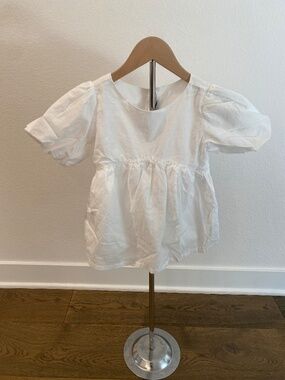 Janie and Jack Puff Sleeve Blouse - EUC